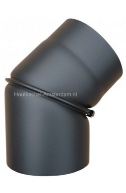 Dikwandige verstelbare 45º bocht,  Ø 130 mm