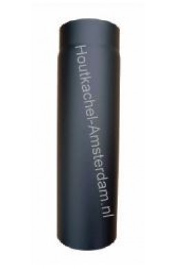 Dikwandige kachelpijp, Ø 130 mm, lengte 75 cm