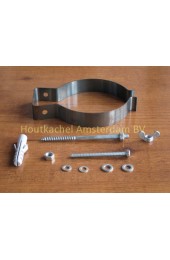Wandhouder voor dunwandige pijp 100-130mm